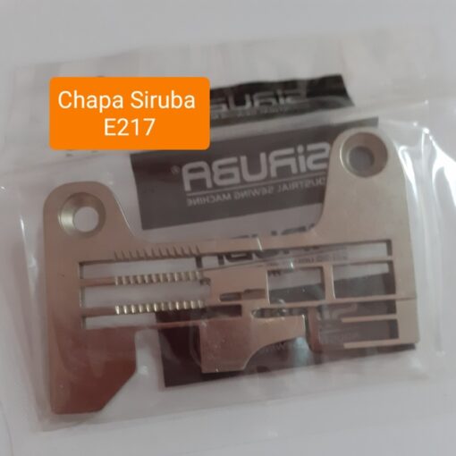 Chapa de Agulha E217 para Interlock Siruba Original