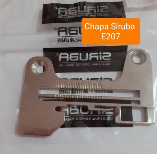 Chapa E207 para Máquina Industrial Siruba Original