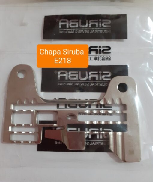 Chapa E218 para Interlock Série 700k Siruba Original