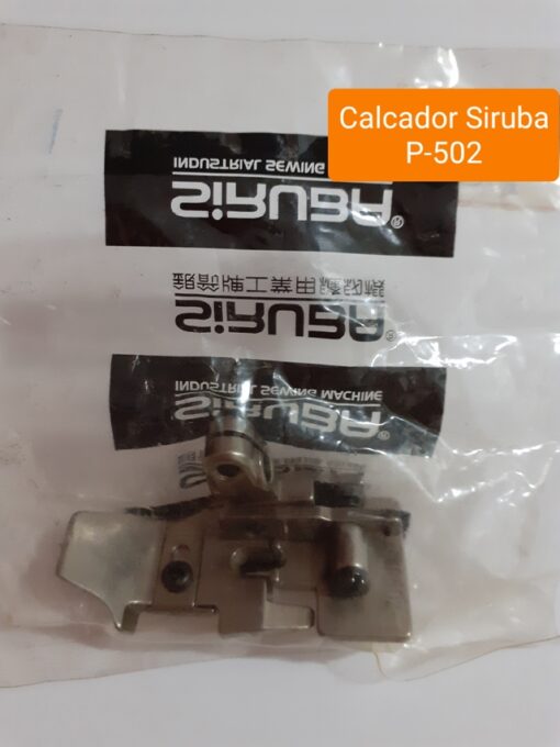 Calcador P502 para Interlock Siruba Original