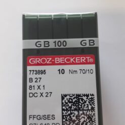 Agulha Groz Beckert DCx27 Overlock - 70/10 ( Pacote com 100 Agulhas)