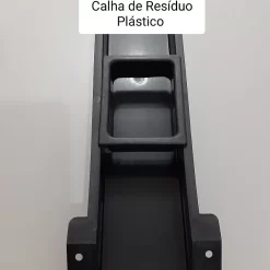 Calha  Residuos de Tecidos Plástico Preto