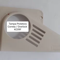 Tampa Protetora da Correia para Linha Overlock