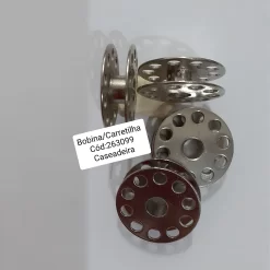 Bobina / Carretilha em Aço para Caseadeira Singer 107 # 263099 (Unidade)